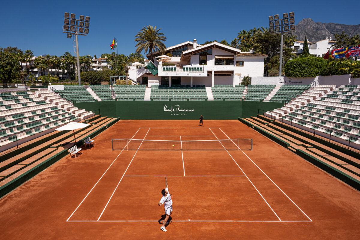 Puente Romano Tennis Club stadium court